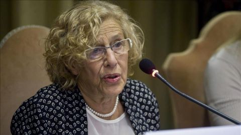 La alcaldesa de Madrid, Manuela Carmena