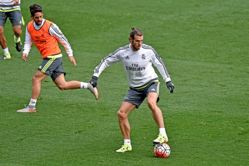 Bale se entrena sin contratiempos con el grupo Bale se entrena sin contratiempos con el grupo