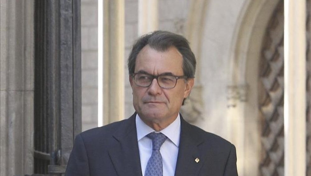 Artur Mas en la sesión de control al Gobierno Catalán