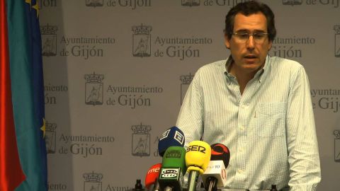 Rueda de prensa del portavoz del Ayuntamiento de Gij&oacute;n