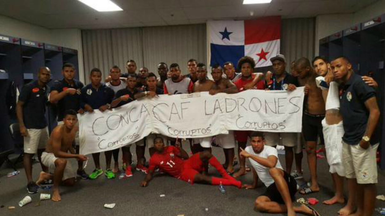 Los jugadores de Panamá llaman "ladrones y corruptos" a la Concacaf Los jugadores de Panamá llaman "ladrones y corruptos" a la Concacaf