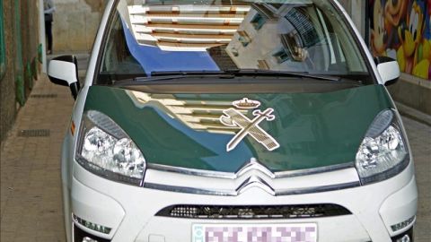 Coche de la Guardia Civil
