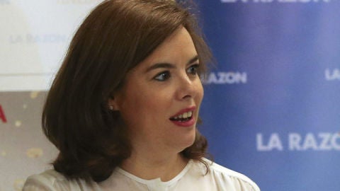 La vicepresidenta del Gobierno, Soraya S&aacute;enz de Santamar&iacute;a