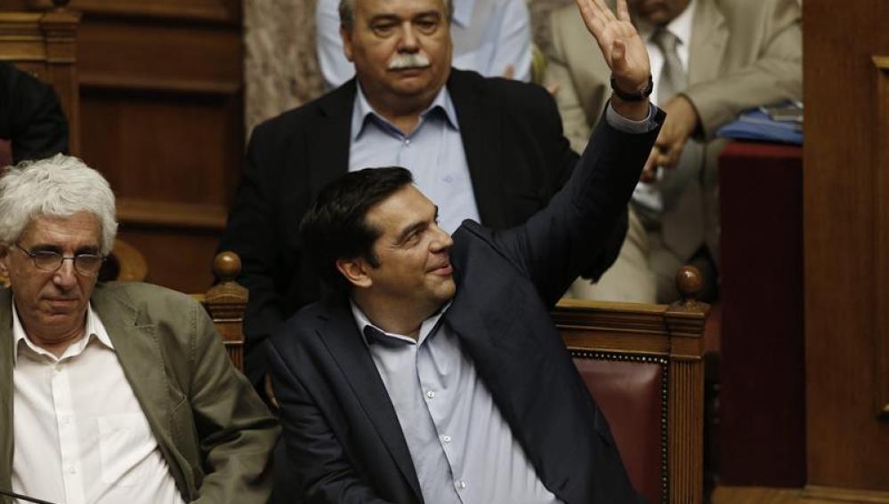 El primer ministro, Alexis Tsipras