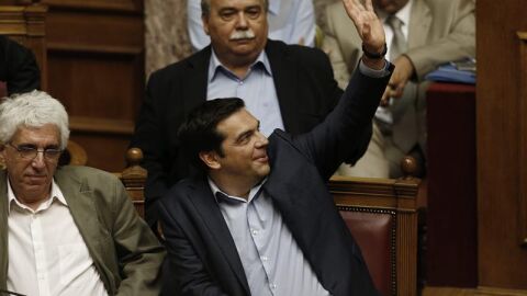 El primer ministro, Alexis Tsipras