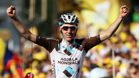 Romain Bardet, ganador de la 18ª etapa del Tour de Francia Romain Bardet, ganador de la 18ª etapa del Tour de Francia