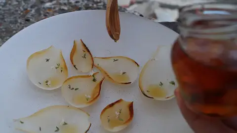 Cebollas asadas Cebollas asadas