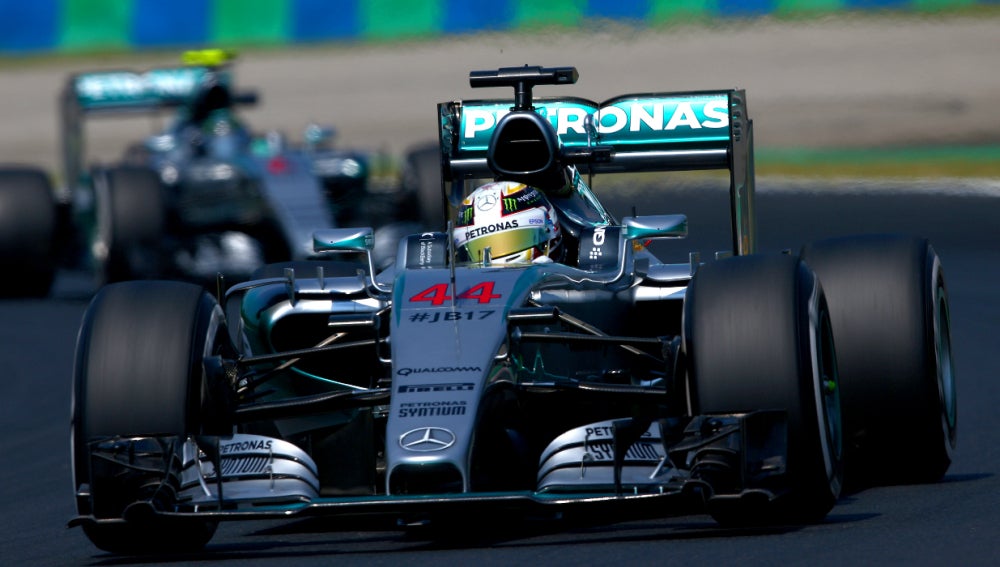 Lewis Hamilton en Hungaroring
