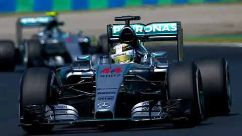 Lewis Hamilton en Hungaroring Lewis Hamilton en Hungaroring