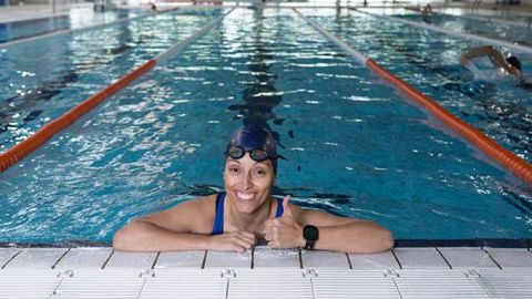 Teresa Perales, nadadora paral&iacute;mpica