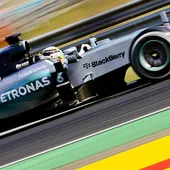 Hamilton en los entrenamientos libres del GP de Hungría Hamilton en los entrenamientos libres del GP de Hungría