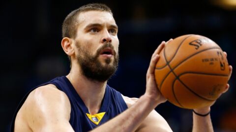Marc Gasol, con los Grizzlies de Memphis
