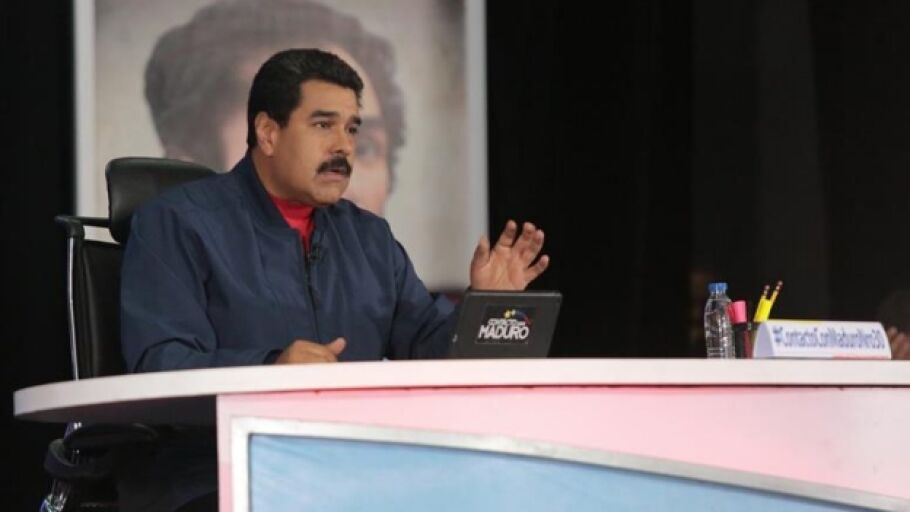 Nicol&aacute;s Maduro, en su programa de televisi&oacute;n