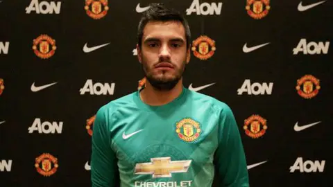 Sergio Romero, nuevo portero del Manchester United Sergio Romero, nuevo portero del Manchester United