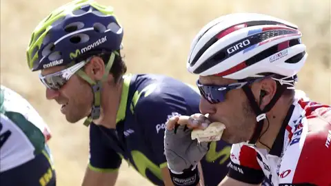 Alejandro Valverde y 'Purito' Rodríguez Alejandro Valverde y 'Purito' Rodríguez