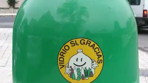 Contenedor verde Contenedor verde