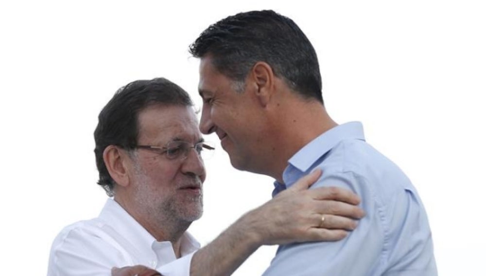 Rajoy con Xavier García Albiol