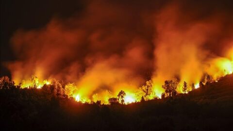 Incendio Orense