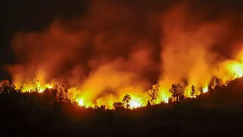 Incendio Orense Incendio Orense