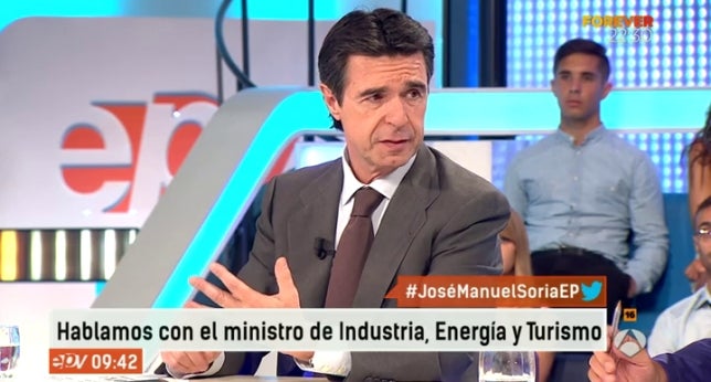 José Manuel Soria: "El proyecto del cementerio nuclear es muy necesario para España" José Manuel Soria: "El proyecto del cementerio nuclear es muy necesario para España"