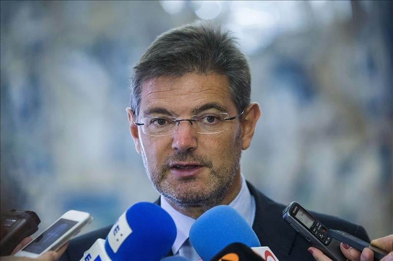 Catalá asegura que el Gobierno impugnará cualquier declaración ilegal del Parlament Catalá asegura que el Gobierno impugnará cualquier declaración ilegal del Parlament