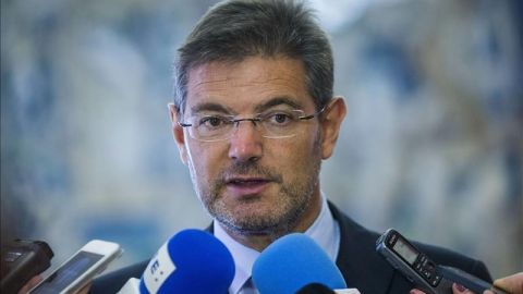 El ministro de Justicia, Rafael Catal&aacute;