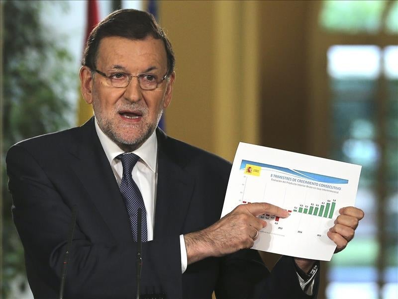 Mariano Rajoy: "Estos presupuestos son los que abrirán una nueva etapa para la economía española" Mariano Rajoy: "Estos presupuestos son los que abrirán una nueva etapa para la economía española"
