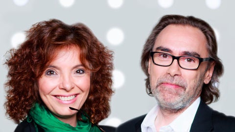 Bego&ntilde;a G&oacute;mez de la Fuente y Jos&eacute; Miguel Azpiroz