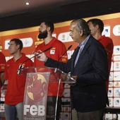 José Luis Sáez, presidente de la FEB, habla con los medios José Luis Sáez, presidente de la FEB, habla con los medios