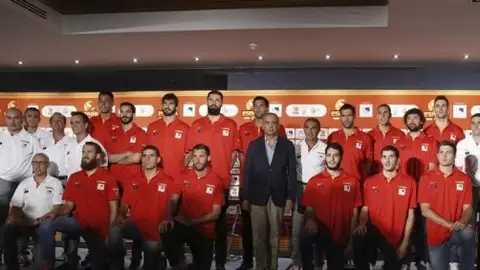 Presentación de la selección española rumbo al Eurobasket Presentación de la selección española rumbo al Eurobasket