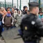 Inmigrantes en Calais