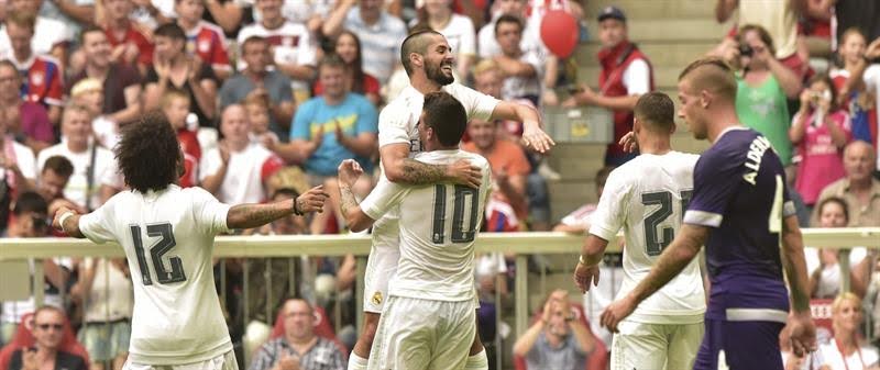 Isco lleva la batuta de un Real Madrid cómodo ante el Tottenham Isco lleva la batuta de un Real Madrid cómodo ante el Tottenham
