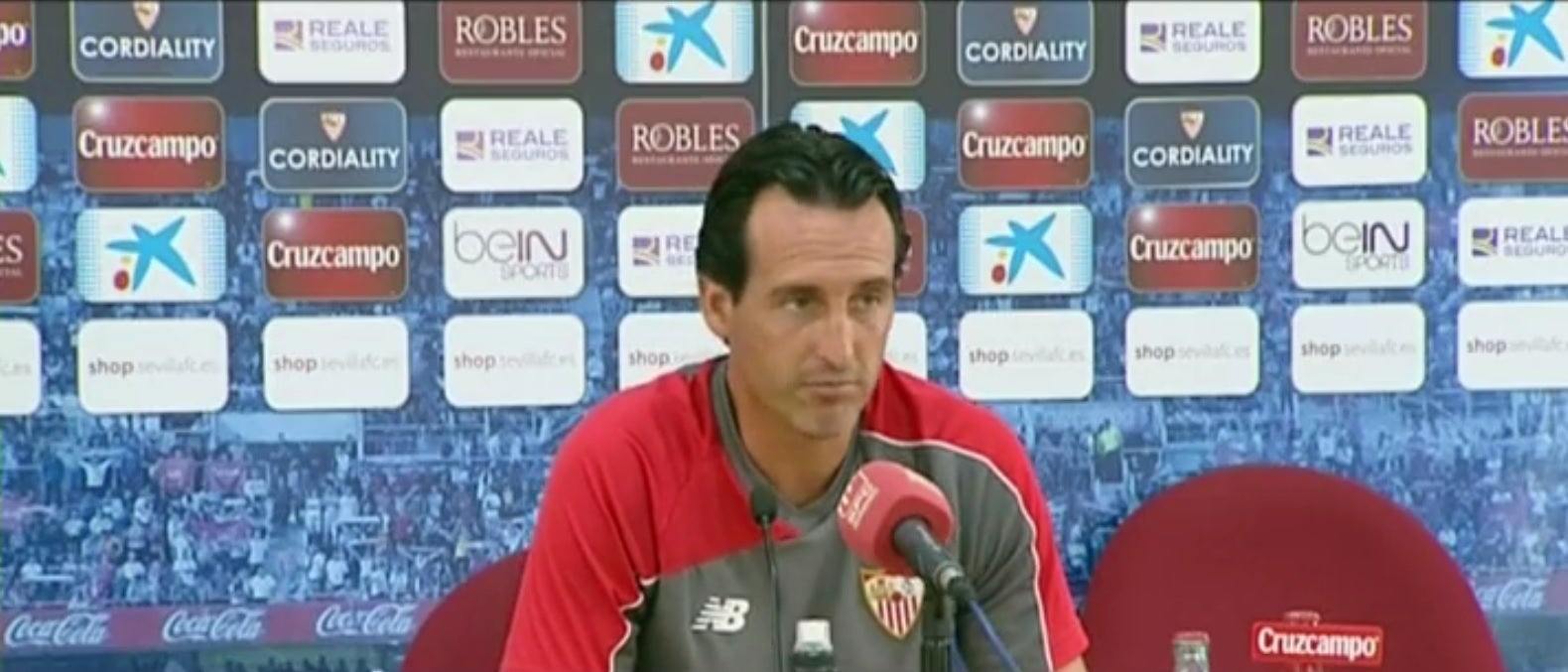 Unai Emery: "Los favoritos son ellos, pero es un buen reto para medir sus capacidades" Unai Emery: "Los favoritos son ellos, pero es un buen reto para medir sus capacidades"