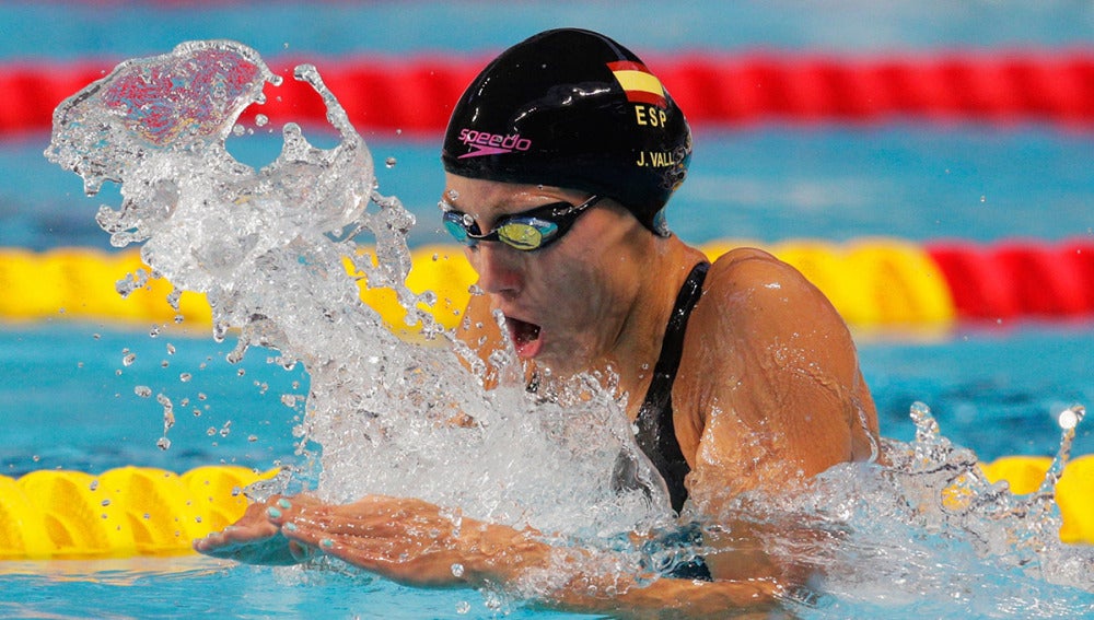 Jessica Vall, la nadadora española