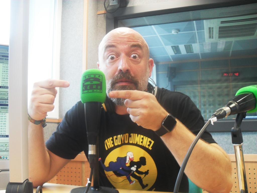 Goyo Jiménez: "Siento que el público me abraza cuando me aplaude" Goyo Jiménez: "Siento que el público me abraza cuando me aplaude"