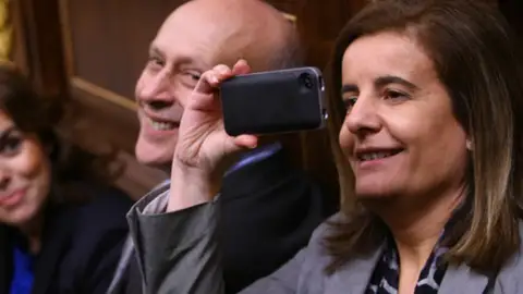 Fátima Báñez, Ignacio Wert y Soraya Sáenz de Santamaría Fátima Bañez, Ignacio Wert y Soraya Sáenz de Santamaría