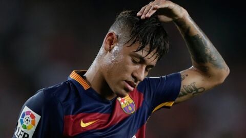 Neymar triste