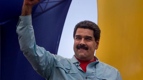 Nicol&aacute;s Maduro, presidente de Venezuela