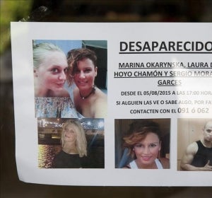 Un cartel anuncia la desaparición en Cuenca de dos amigas mayores de edad Un cartel anuncia la desaparición en Cuenca de dos amigas mayores de edad