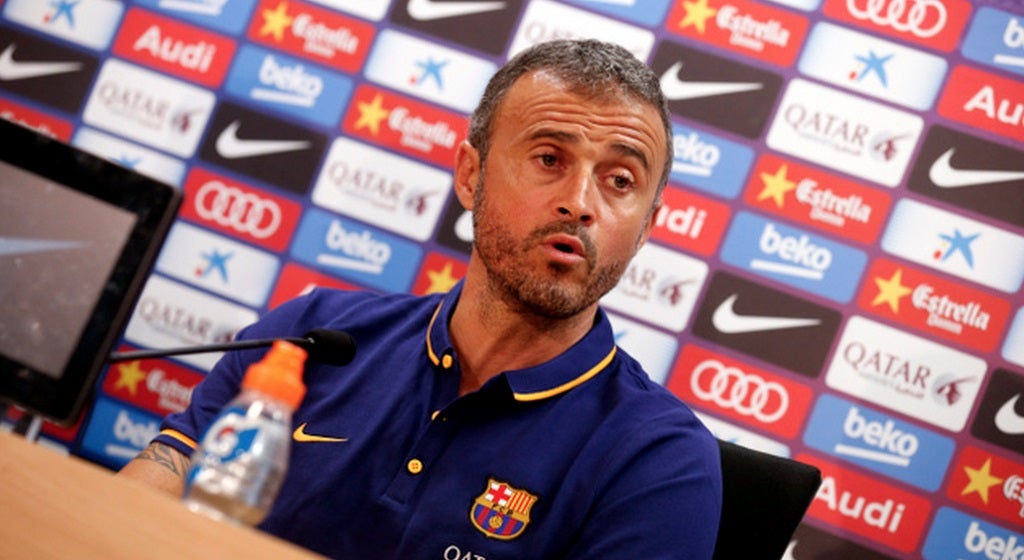 Luis Enrique: "El resultado de la ida es peligroso" Luis Enrique: "El resultado de la ida es peligroso"