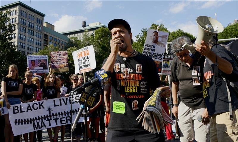 Herido un joven en un tiroteo tras las protestas en el aniversario de Ferguson Herido un joven en un tiroteo tras las protestas en el aniversario de Ferguson