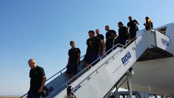 El Barça ya está en Tiflis El Barça ya está en Tiflis