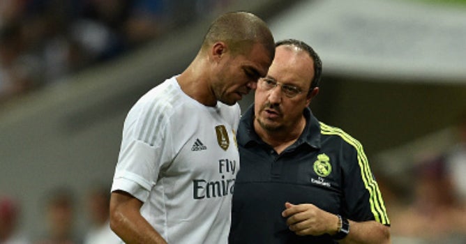 El Real Madrid prepara el partido ante el Málaga sin Pepe El Real Madrid prepara el partido ante el Málaga sin Pepe