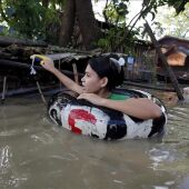 Inundaciones en Birmania