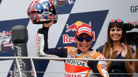 Marc Márquez logra la victoria en Indianápolis Marc Márquez logra la victoria en Indianápolis
