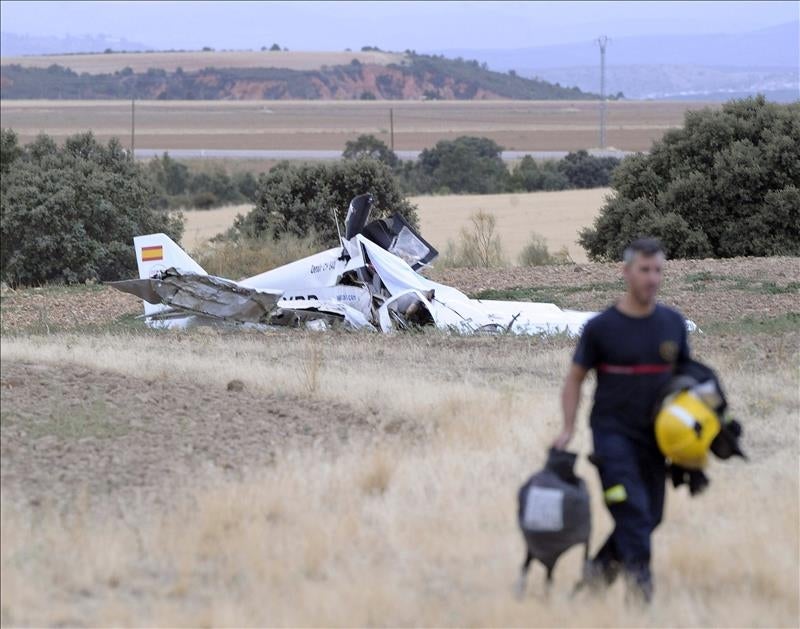Fallecen tres personas en un accidente de avioneta en Guadalajara Fallecen tres personas en un accidente de avioneta en Guadalajara