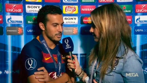 Pedro, hablando con Susana Guasch