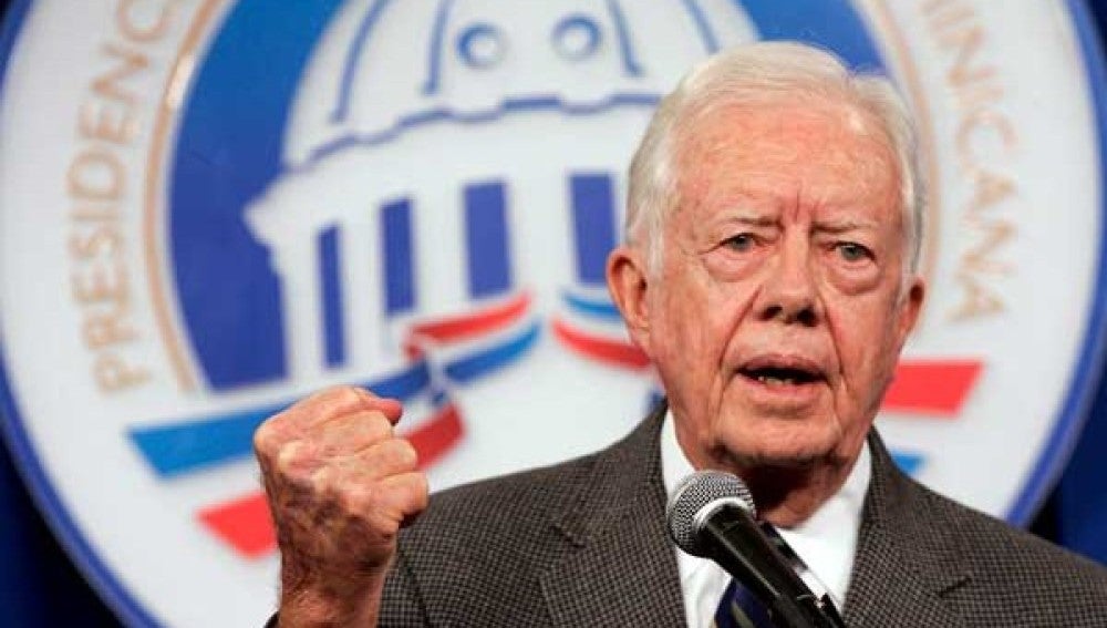 El expresidente de EEUU, Jimmy Carter