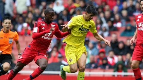 Gerard Moreno, en un partido