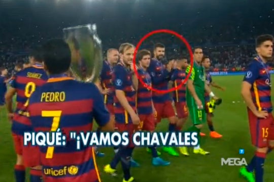 Piqué: "¡Vamos a celebrarlo, que se jodan los de Madrid!" Piqué: "¡Vamos a celebrarlo, que se jodan los de Madrid!"